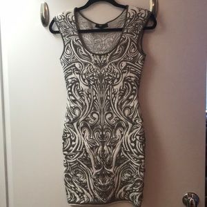 RVN white and silver dress